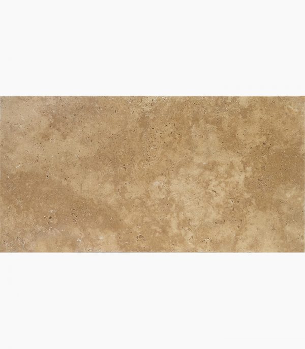 12 x 24 Roman Blend Walnut Tumbled Travertine