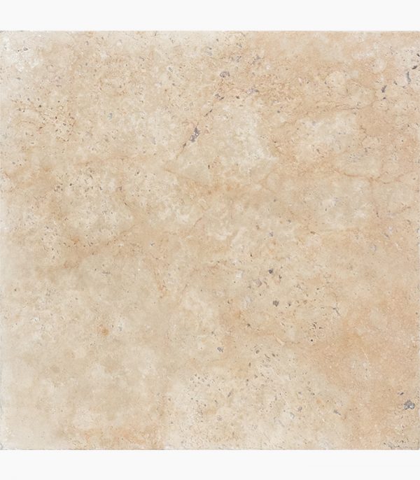 16x16 Ivory Premium Tumbled Travertine