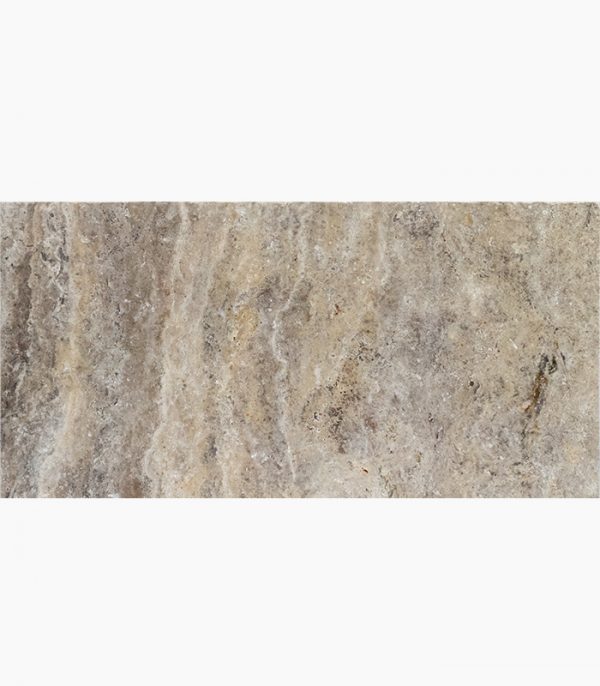 6x12 Silver River Premium Tumbled Travertine
