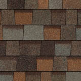 Aged Copper shingles