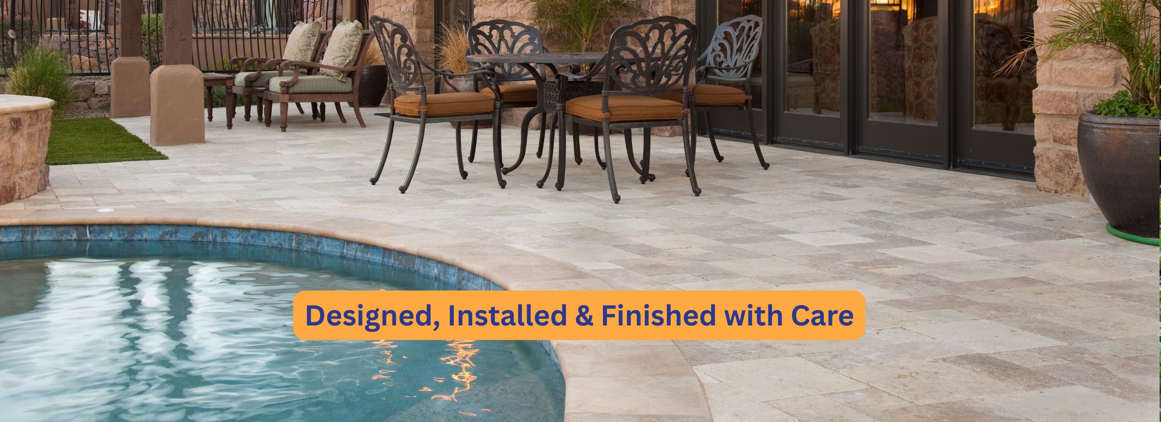 ShoreHome pool deck and patio pavers installation