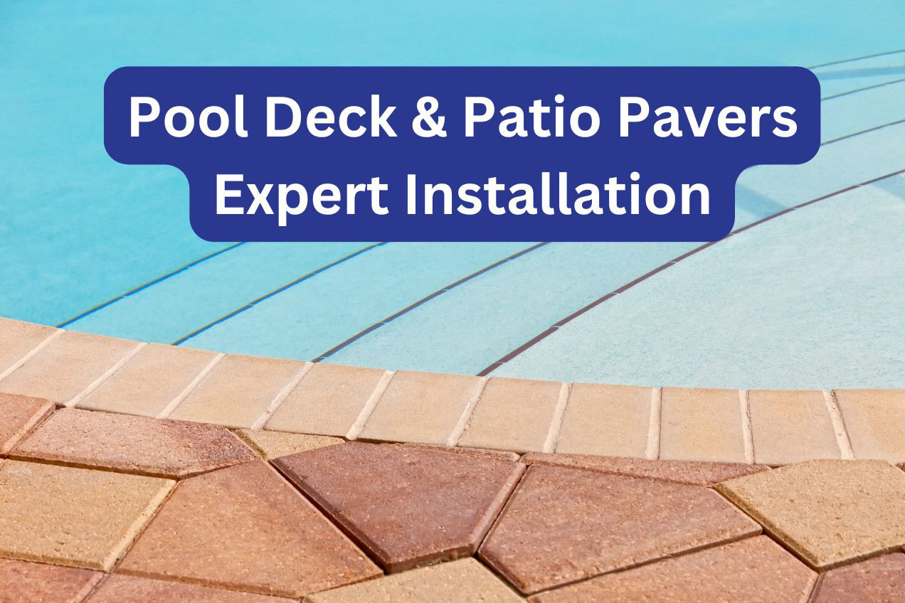 ShoreHome pool deck and patio pavers installation